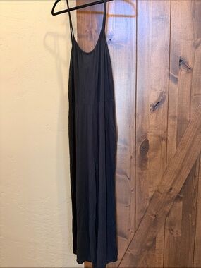 Women's Black jumpsuit with Spaghetti Straps